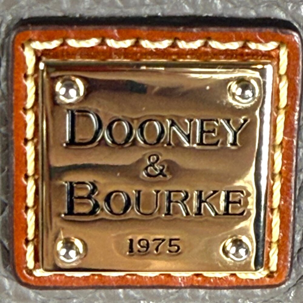 Dooney & Bourke Shopper Tote Pebbled Grain Leather with Zip Around Bifold Wallet - Picture 3 of 16